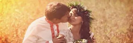 Vintage esküvői szertartások Oroszországban