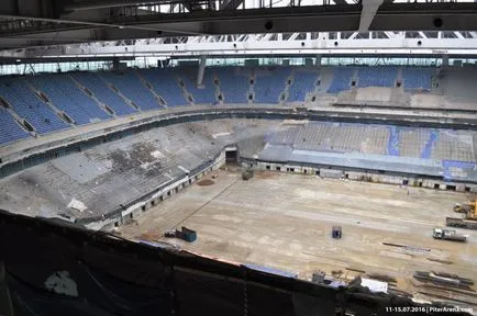 Zenit Arena Stadium din București pentru Cupa Mondială de fotbal 2018