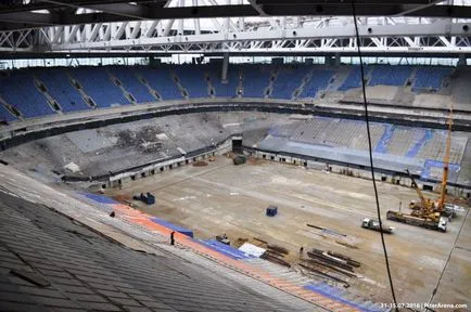 Zenit Arena Stadium din București pentru Cupa Mondială de fotbal 2018