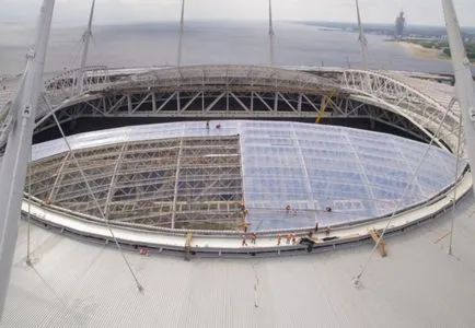 Zenit Arena stadion Budapesten a világbajnokság 2018 foci