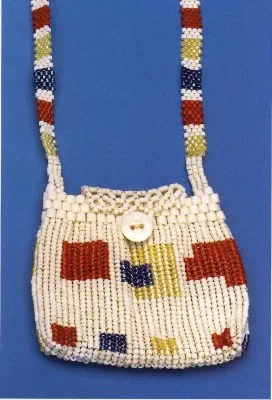 Handbag șirag de mărgele