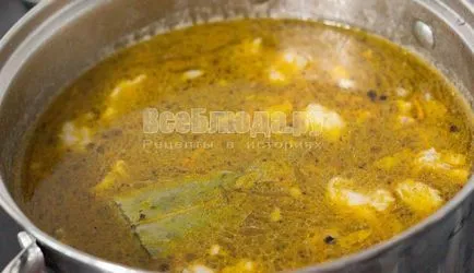 Leves karaj tésztával - recept lépésről lépésre fotók, minden étkezés
