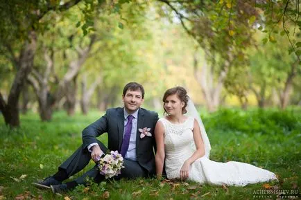 Nunta sedinta foto in parc Kolomenskoye - fotografie de la un fotograf de nunta