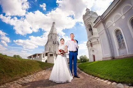 Сватбена фотосесия в парк Коломенское - снимка от сватбен фотограф