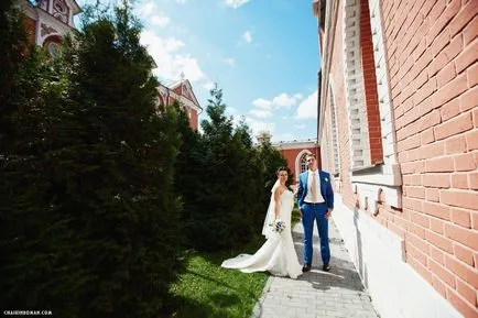 Esküvői fotó a birtok Kolomenskoe