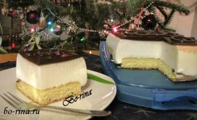 Torta desszert - madár tej, finom és gyönyörű!