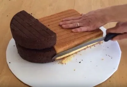 Cake formájában szív recept egy fotó