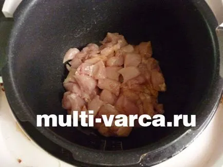 Carne de pui cu multivarka dovleac