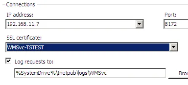 Дистанционно управление IIS 7