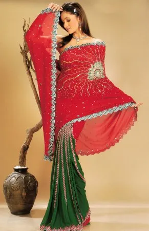 Saris indian - „simbol“ rochie de femei orientale