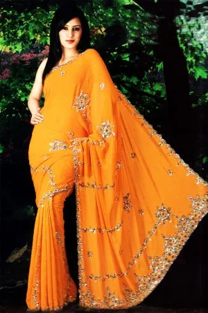 Saris indian - „simbol“ rochie de femei orientale