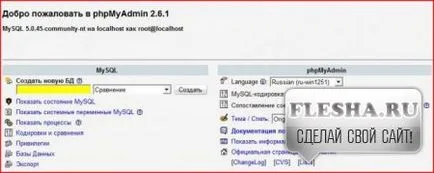 Инсталиране DLE на местно XAMPP сървъра - създаване cvoy сайт datalife двигател