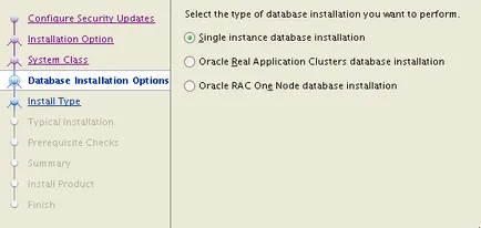 Szerelési Oracle adatbázis 12c Oracle Linux 7 frissítés 3