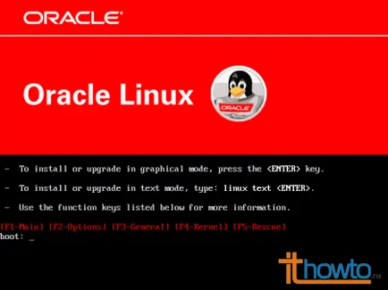 Az Oracle telepítése linux 5