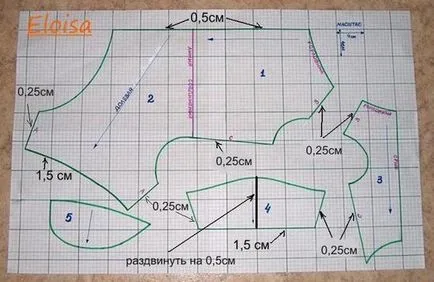 Modele de salopete de câine cu mâinile proprii, ls