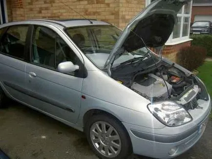 Kiválasztása és cseréje a légszűrőt egy Renault Scenic 2