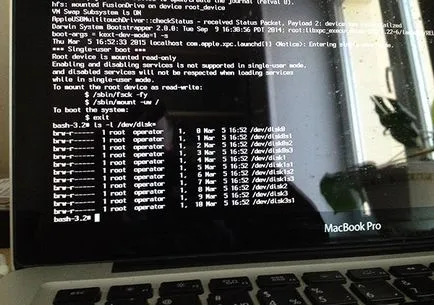 Restaurarea datelor de pe disc la Mac de la modul de utilizare unică