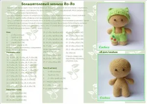 croșetat Knit stil păpușă amigurumi