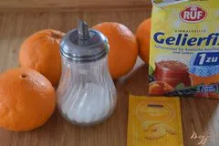 Jelly de portocale - un pas cu pas reteta fotografii