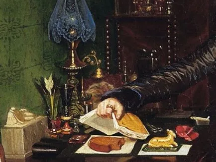 Micul dejun aristocrat „este ascuns în detaliile unui tablou celebru Pavla Fedotova