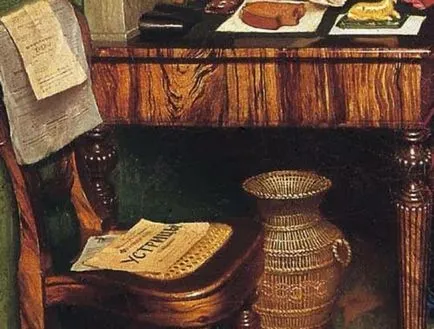 Micul dejun aristocrat „este ascuns în detaliile unui tablou celebru Pavla Fedotova