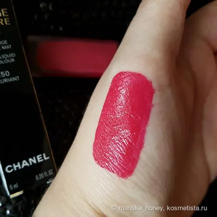 течен цвят за устни течност червило Chanel Rouge Allure матова мастило в нюанс пищни 150 мнения