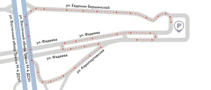 Cum pentru a ajunge la aeroport hartă Krasnodar și programul de transport public