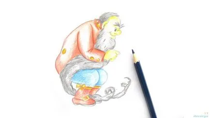 Cum de a desena Karabas Barabas etape creioane