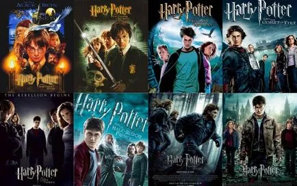 Cum actorii „Harry Potter“, în timpul filmărilor în diferite părți ale filmului, umkra