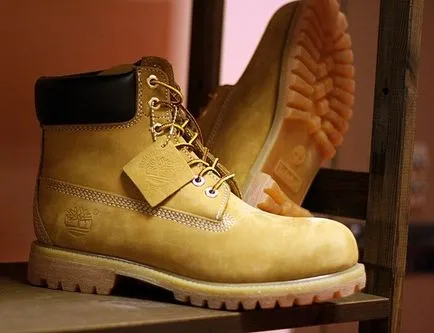 Cum să se facă distincția reală de cizme Timberland false (copie)