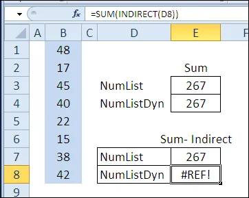 30 Funkciók excel 30 napon belül INDIRECT (közvetett)