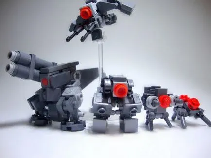 22 robot létrehozott Lego blokkok