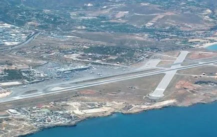 Aeroportul „Heraklion“ (Crit) locația și infrastructura