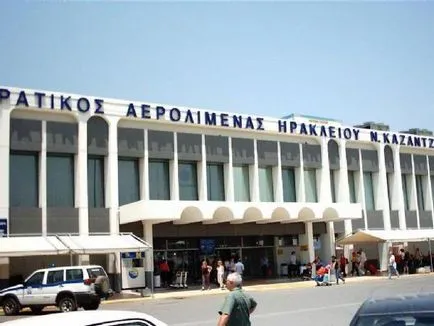Airport „Heraklion” (krit) a hely és az infrastruktúra