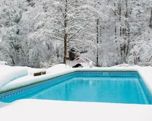 Pool pentru iarna, fotografie