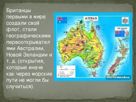 Marea Britanie - o națiune de navigatori - prezentare engleză