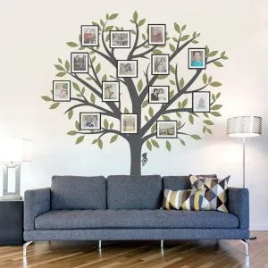 Dekoratív fa modern dekorációval - 52 fotó például