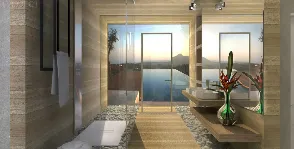 Photo tervezésű luxus fürdőszobával