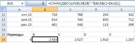 Непрякото функция в Excel