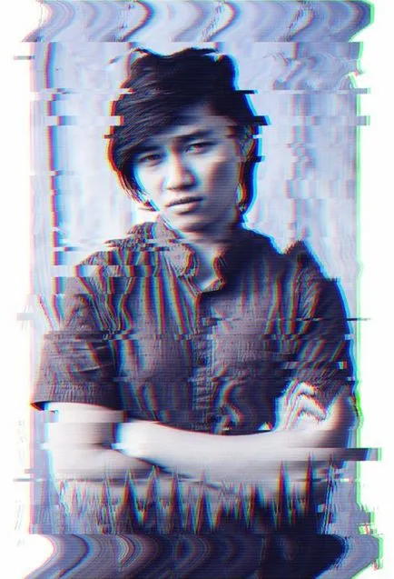 efect Glitch în Photoshop