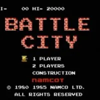 Joc de luptă oraș (Battle City) pentru două tanchiki - Jocuri vechi