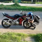 Hogyan, hogy a kép mellé egy motorkerékpár, jet00cbr