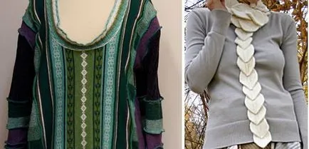 Cum de a converti un pulover vechi, cardigan, cardigan pulover într-un elegant, sfaturi femei la modă