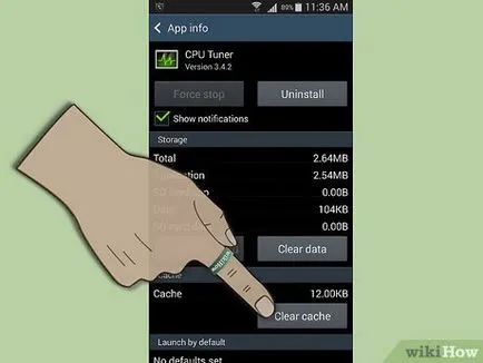 Hogyan lehet törölni a cache-telefonokon futó Android