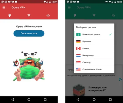 Hogyan lehet csatlakozni az internetre vpn android