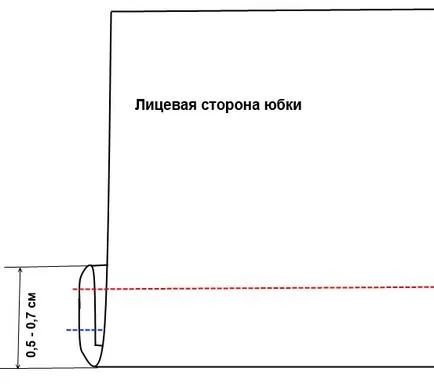 Както подгъва на полата, шият самите деца