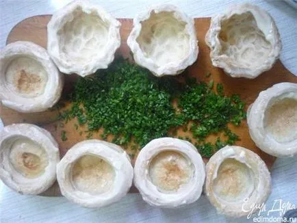 Vol au vent hogyan kell főzni a recept egy fotó