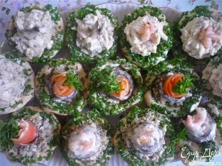 Vol au vent hogyan kell főzni a recept egy fotó