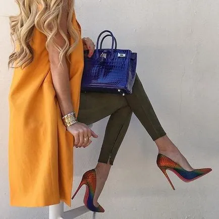 Cum se pot combina sac și pantofi imagini elegante din 2017
