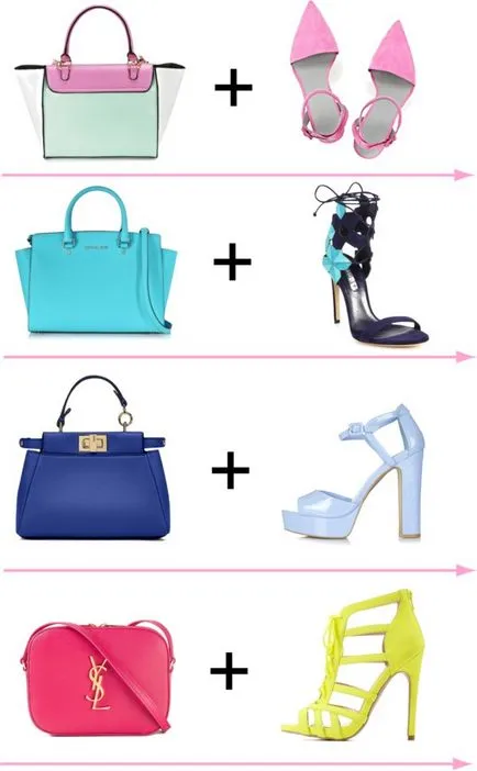 Cum se pot combina sac și pantofi imagini elegante din 2017